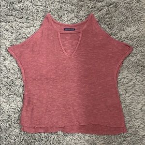 AE Cold Shoulder Top